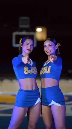 Let’s gooooo 😤 #AllSpartans | #SJSUCheer ⚔️ 📸: @raecontentco | cheer