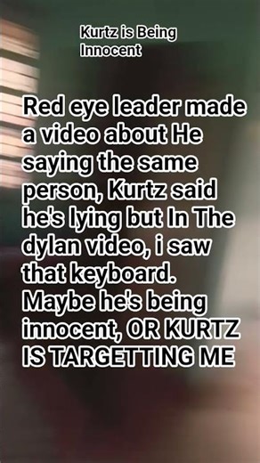 the ‪@KURTZGAMERZ‬ allegations ( he is actually the ‪@redeyearmyleader‬ )