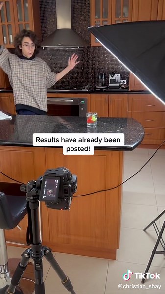 Grape Drop Experiment Results and Video
