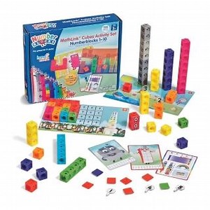 【hand2mind】Numberblocks數字積木 1-10學習遊戲組 (附贈線上中文說明書、數字認知、計數、組成與分解、加減法等)