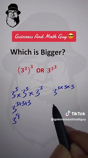 ‏#exponents #mathmagic #tipsandtricks #learnontiktok