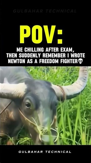 My Exam Blunder | Wrote Newton Was a Freedom Fighter! 💀