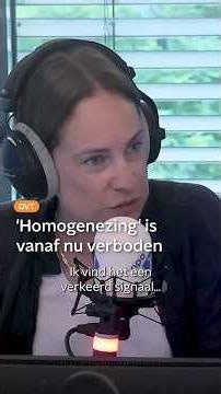 Conversietherapieën nu strafbaar | OVT | NPO Radio 1