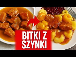 🥩Bitki z szynki w sosie własnym, miękkie i soczyste - tradycyjny przepis na pyszny domowy obiad