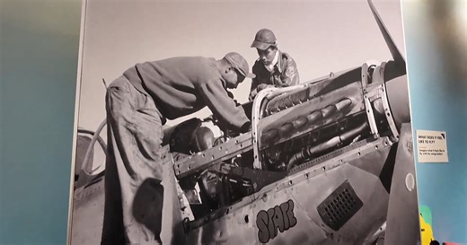 Children's museum exhibit shares the history of the Tuskegee Airmen