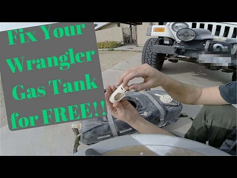 Fixing Your Wrangler Gas Tank for Free?? Part 2