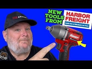 New Brushless Bauer Tools & More from Harbor Freight!