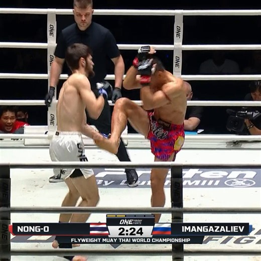 Instant SLEEP 😴 Asadula Imangazaliev KOs the legendary Nong-O to improve to 12-0!Watch the full #ONEFridayFights147 event replay:🌍 Available on ONE YouTube and ONE Facebook (geo-restrictions may apply)🌍 on https://t.co/eBUfsOlZOd (geo-restrictions may apply)
