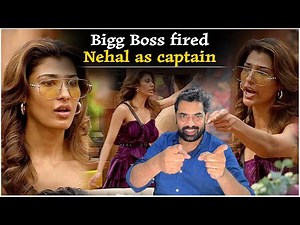 Bigg Boss 19 Captaincy Task: Bigg Boss fired Nehal as Captain, Big Breaking