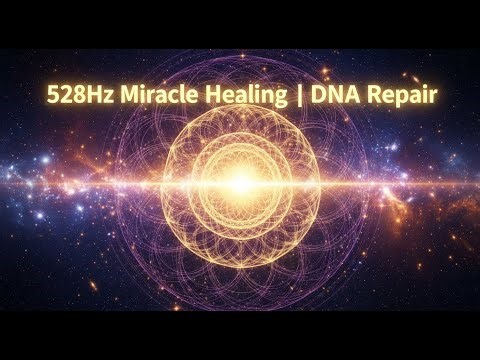 528Hz Zen Healing Frequencies | Stress Relief, DNA Repair & Sleep Meditation