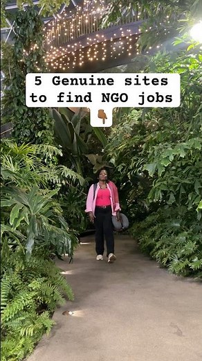 5 genuine sites to find NGO jobs. Check description 👇🏾 #shorts