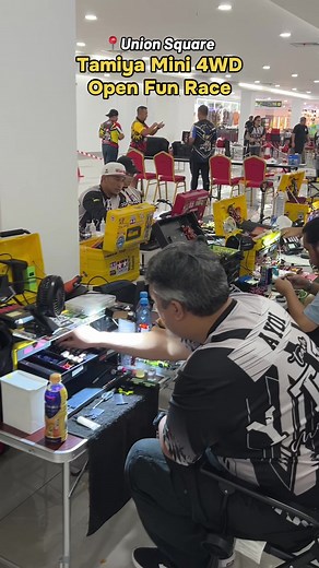 Tamiya Mini 4WD Open Fun Race at Union Square Shopping Centre