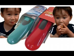 新幹線 東北新幹線 E5系 はやぶさ 弁当 秋田新幹線 E6系 こまち ランチ 駅弁！お弁当を食べたよ(*^ ^*) ゆうとん 3歳