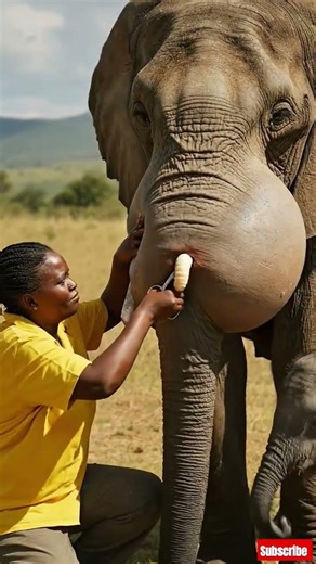 The Ultimate Act: Human Animal Care for a Creature in Distress #animalwelfare #wildlife #rescue #ai