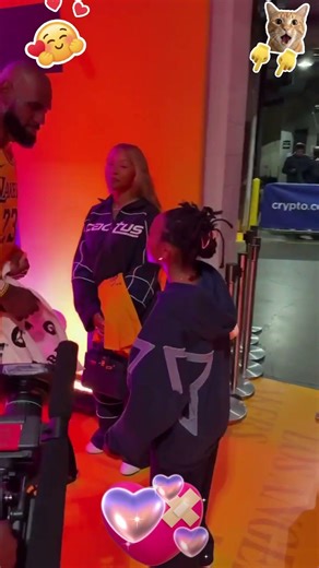 LeBron Celebrates Game 1 WIN With Family ❤️🏆 Emotional Moment Goes Viral #basketball #shortsfeed