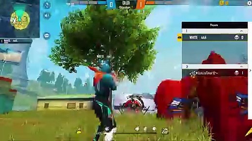 WHITE 444 vs. RAISTAR in a 1v1 Battle - Garena Free Fire