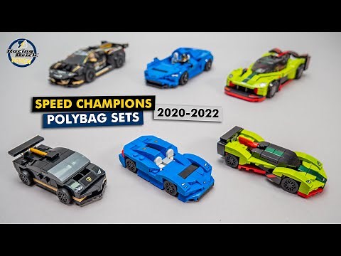LEGO Speed Champions polybags 2020-2022 building review