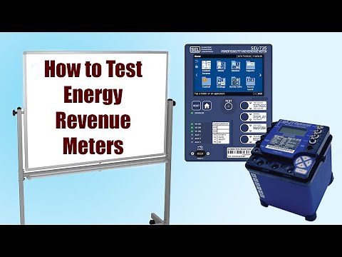 How to Test an Energy Revenue Meter with a Watthour Standard [SEL-735 + Radian RD-21] (ep05)