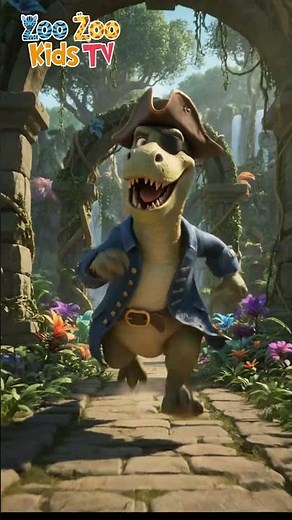 Dinosaur Song for Kids – The Brachiosaurus Goes Bellow in the Jungle! #DinosaurForKids #ZooZooKids