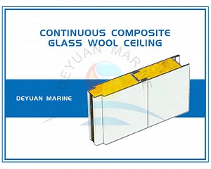 [Hot Item] Marine Continuous Composite Glass Wool Ceiling