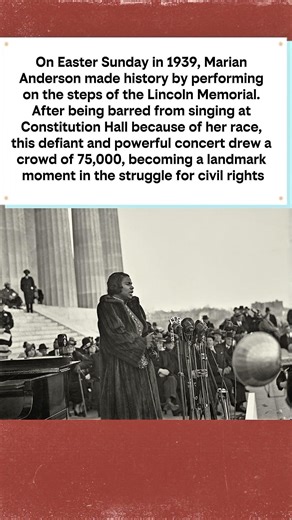 Marian Anderson: The Voice That Defied Segregation (1939) 🎙️