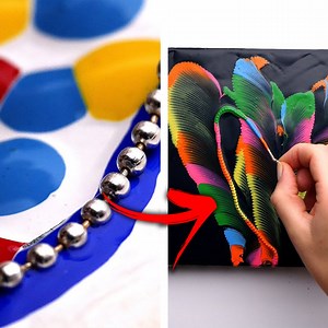 244K views · 1.3K reactions | Painting Methods & Art Techniques! | Crafty Panda | Facebook