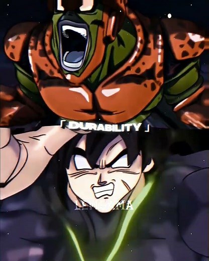 Broly VS Cell Max