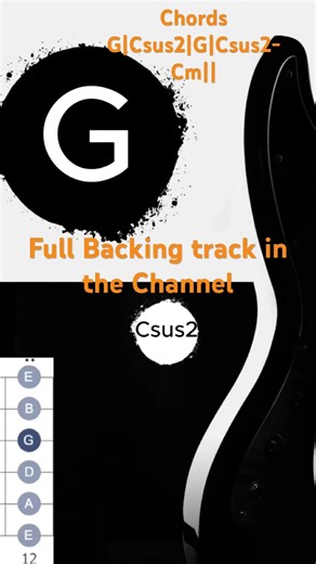 Backing track in G major! #backingtrack #guitar #gmajor #guitarjam