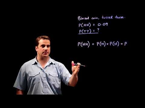 Probability - Tossing a Biased Coin Twice - GCSE 9-1 Maths Specimen Paper