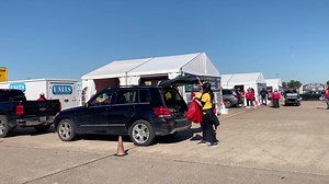 Houston Fire Department Operation: Stocking StufferOperationToy Giveaway gates into the lot are now closed. | Houston Fire Department