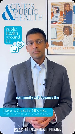 Public health works every day to keep our communities safe. 🌍 From ensuring clean water to supporting mental health, it’s all about preventing suffering and promoting well-being. Dr. Dave A. Chokshi, MD MSc, Sternberg Family Professor at City College of New York and Senior Scholar at the CUNY School of Public Health, explains how public health touches all of our lives—and how we can all contribute to building healthier, safer communities. 💪 #HarlemHealth #PublicHealth #DaveChokshi #HHI #CUNYSP