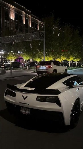 Clean White Chevrolet Corvette C8 Edit — Best Gen V Vette Look Yet