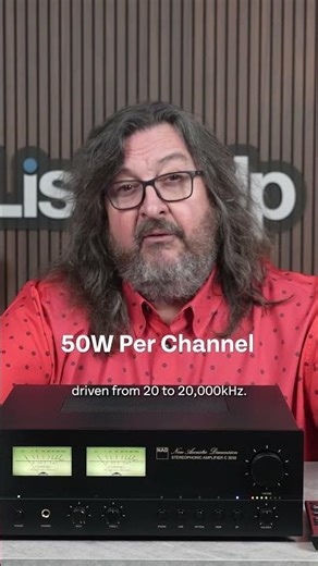 Honest NAD power ratings #NAD #IntegratedAmp #HiFiAudio #music