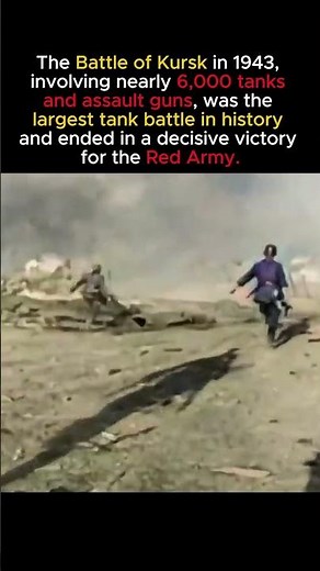 Kursk: The Largest Tank Battle in History