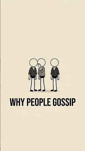 Why People Gossip 🗣️ | The Psychology Behind Gossip #shorts #facts