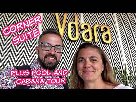 Vdara Las Vegas City Corner Suite plus Pool and Cabana Tour