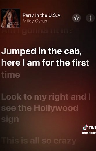 Party in the USA lyrics — full song lyrics