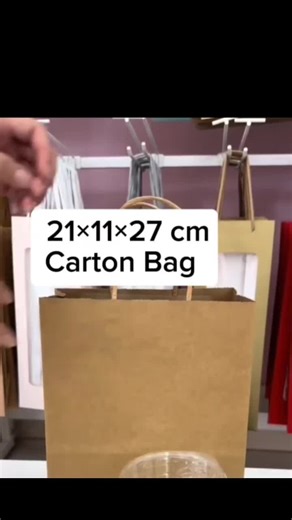 Colorful Carton Bag Designs for Creative Usage