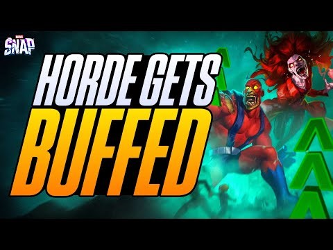 HORDE gets a MASSIVE BUFF! Is this a META-SHAKING Balance Update? | Marvel Snap