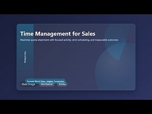 Time Management for Sales: Hit Your Quota Faster