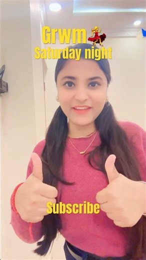 Saturday Night Glow-Up 💋 From Lazy to Glam in Minutes!#reels #shorts #viral #saturday #grwm