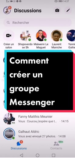 Comment Créer un Groupe Messenger: Astuce Facile