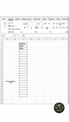 13K views · 105 reactions | Excel Interview Question | Tips and Tricks  #fblifestyle #excel #fb #knowledge #computer #education #AI #Microsoft #Microsoft365 #computerscience #trend #viralreelschallenge #viralvideochallenge #MSExcelTraining #short #shorts | DK TECH Computer GYAN | Facebook
