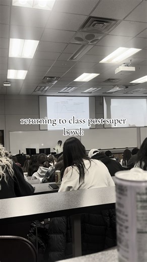 Returning to Class After Super Bowl: A College Perspective