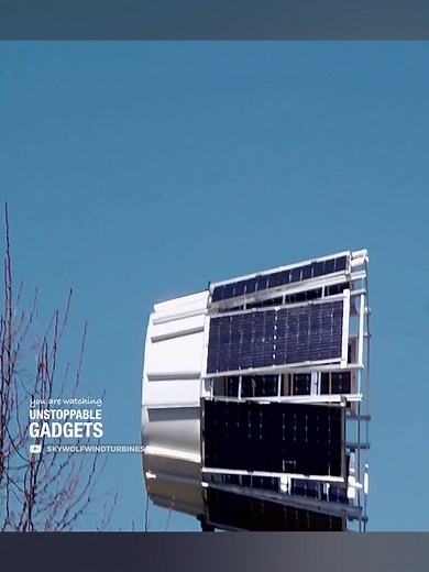 SkyWolf Wind Turbine: Innovative Solar and Wind Design