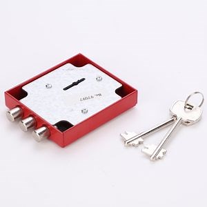 [Hot Item] High Security 8 Lever Key Lock with 3 Bolts