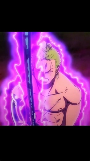 [ Zoro using enma for the first time 😵☠️ ] - #zoro #onepiece