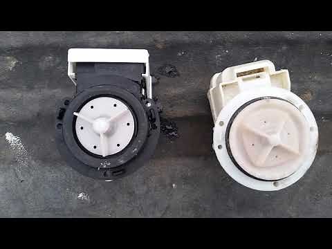 How to test a washing machine and dishwasher drain pump