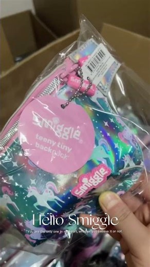 Smiggle Sequin unicorn small fanny pack