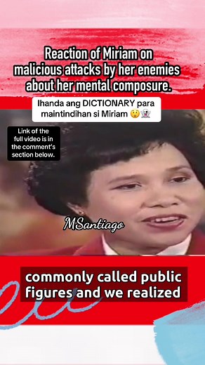 Ihanda ang Dictionary: Mga Salitang Nagsimula kay Miriam